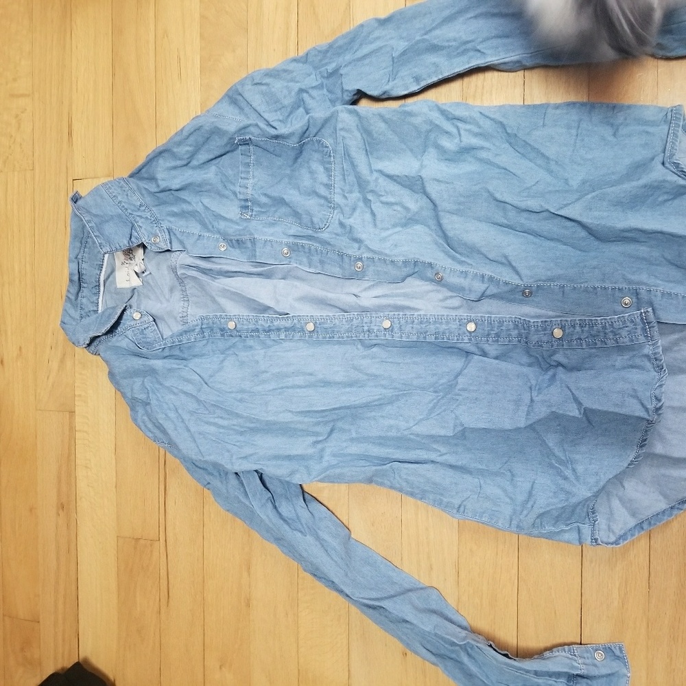 Light blue jean jacket